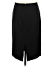 Classiques Entier Solid Black Formal Skirt Size 6 - photo 2