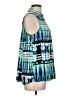 Dana Buchman 100% Polyester Teal Sleeveless Blouse Size L - photo 4