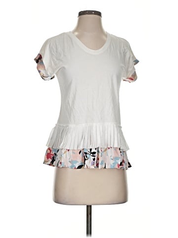 Donna Karan New York Short Sleeve Top (view 1)