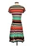 BCBGMAXAZRIA Stripes Brown Casual Dress Size S - photo 2