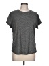 Quince Solid Gray Short Sleeve T-Shirt Size L - photo 1