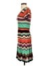BCBGMAXAZRIA Stripes Brown Casual Dress Size S - photo 5