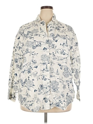 Old Navy Long Sleeve Button-Down Shirt (view 1)