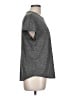Quince Solid Gray Short Sleeve T-Shirt Size L - photo 4