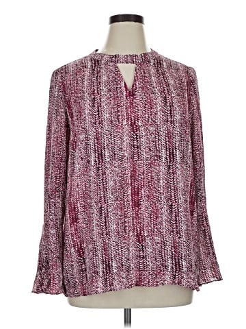 Roz & Ali Long Sleeve Blouse (view 1)