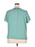 41Hawthorn 100% Recycled Polyester Teal Short Sleeve Blouse Size XXL - photo 2