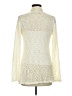 Belldini Ivory Long Sleeve Blouse Size M - photo 2
