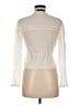 Zara Ivory Long Sleeve Blouse Size M - photo 2