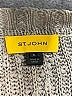 St. John 100% Viscose Metallic Silver Sweater Vest Size XL - photo 7
