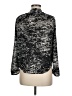 Xhilaration 100% Polyester Silver Long Sleeve Henley Size M - photo 2