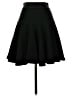 Milly Solid Black Casual Skirt Size XS (estimated) - photo 1