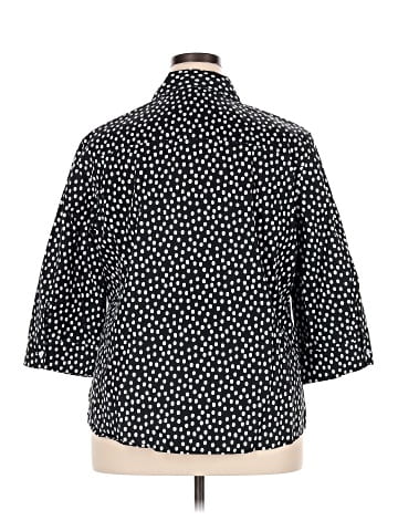 Foxcroft 3/4 Sleeve Button-Down Shirt (view 2)