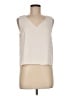 Babaton 100% Polyester Ivory Sleeveless Blouse Size M - photo 1