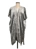 Indigo Thread Co. 100% Polyester Silver Kimono Size M - photo 1