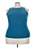 Halogen Teal Sleeveless Top Size 3X - photo 1