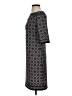 Max Studio Print Gray Casual Dress Size S - photo 5