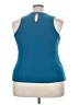 Halogen Teal Sleeveless Top Size 3X - photo 2