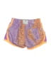 Nike 100% Polyester Color Block Purple Athletic Shorts 18-24 MO / 24 MO - photo 2