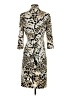 Chetta B Animal Print Tan Cocktail Dress Size 4 - photo 2