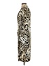 Chetta B Animal Print Tan Cocktail Dress Size 4 - photo 5