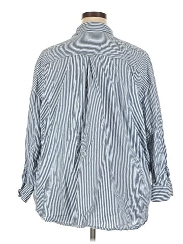 Old Navy 3/4 Sleeve Button-Down Shirt (view 2)