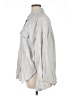 Express 100% Lyocell Gray Long Sleeve Button-Down Shirt Size XL - photo 5