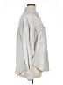 Express 100% Lyocell Gray Long Sleeve Button-Down Shirt Size XL - photo 4