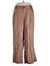 Lands' End 100% Lyocell Solid Brown Khakis Size 20 - photo 1