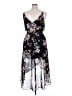Soprano 100% Polyester Floral Black Cocktail Dress Size 1X - photo 2