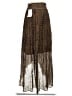 IRO Animal Print Brown Casual Skirt Size EU (FR) 34 / US 2 - photo 2