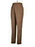 Larry Levine 100% Polyester Brown Dress Pants Size 14 Petite - photo 1