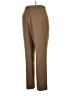 Larry Levine 100% Polyester Brown Dress Pants Size 14 Petite - photo 2