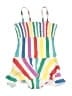 Hanna Andersson Stripes White One Piece Swimsuit Size 4 - photo 1