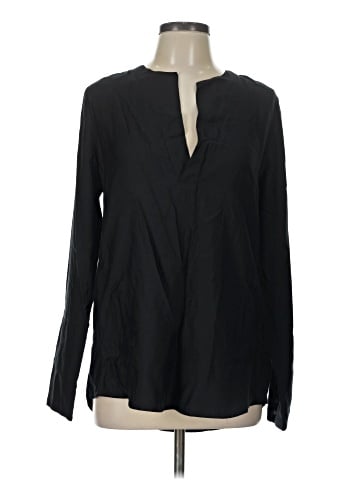 James Perse Long Sleeve Blouse (view 1)
