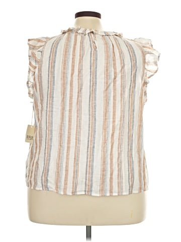 a.n.a. A New Approach Sleeveless Blouse (view 2)