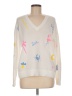 Lilly Pulitzer Graphic Ivory Pullover Sweater Size M - photo 1