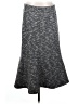 Lands' End Chevron-herringbone Gray Casual Skirt Size S - photo 1