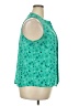 41Hawthorn 100% Polyester Teal Sleeveless Blouse Size XXL - photo 4