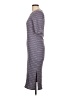 Gilli Stripes Gray Casual Dress Size L - photo 5