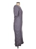 Gilli Stripes Gray Casual Dress Size L - photo 4