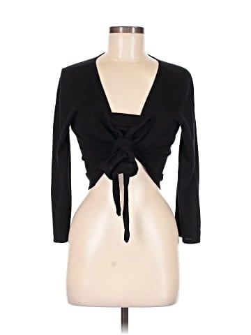 BCBGMAXAZRIA Silk Cardigan (view 1)