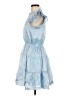 TCEC Blue Casual Dress Size M - photo 5