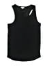 Splendid Black Sleeveless T-Shirt Size 14 - photo 1