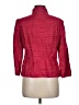 Per Se By Carlisle 100% Silk Red Jacket Size 8 - photo 2