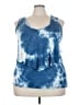 Assorted Brands Blue Sleeveless Top Size 3X - photo 1