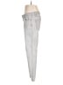 Eileen Fisher Chevron-herringbone Silver Jeans Size 6 - photo 5