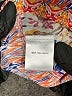 Rose + Olive 100% Rayon Orange Short Sleeve Blouse Size L - photo 8