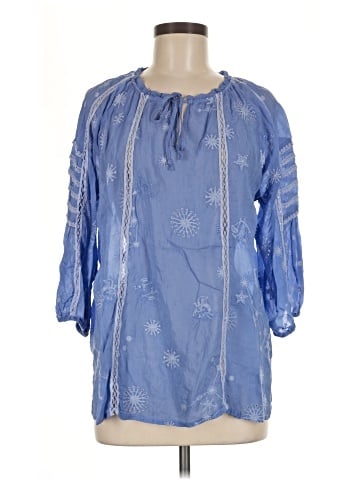 Johnny Was 3/4 Sleeve Blouse (view 1)
