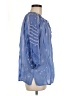 Johnny Was 100% Rayon Blue 3/4 Sleeve Blouse Size M - photo 4