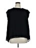 DR2 100% Polyester Black Sleeveless Blouse Size XL - photo 1